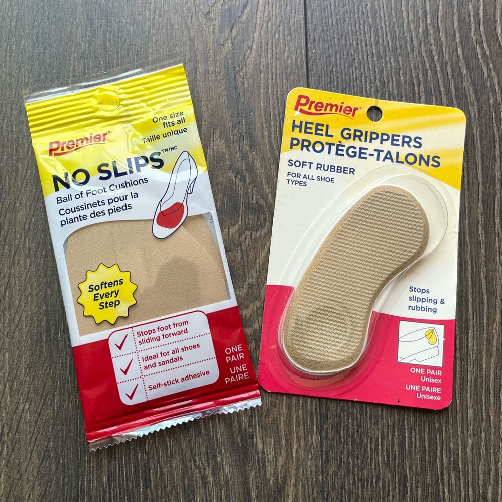 Premier No Slips and Heel Grippers Set